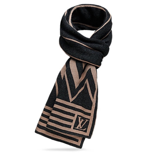 Louis Vuitton Scarf Cashmere Reversible Wrap - Picture 6 of 9